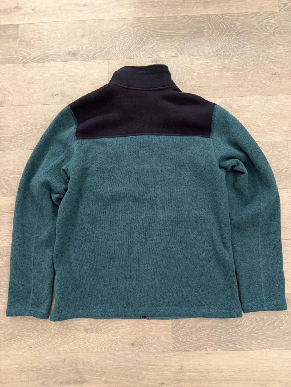 The North Face Gordon Lyons Full Zip Sweater Fleece Jacket Teal Men’s L